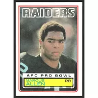 1983 Topps #294 Marcus Allen Pro Bowl