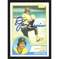 1983 Topps #755 John Candelaria Autographed