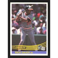 1984 Donruss #350 Rich Dauer