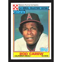 1984 Ralston Purina #17 Rod Carew