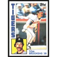 1984 Topps #14 Tom Brookens