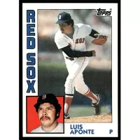 1984 Topps #187 Luis Aponte