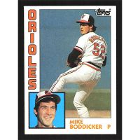 1984 Topps #191 Mike Boddicker