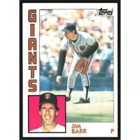 1984 Topps #282 Jim Barr