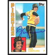 1984 Topps #330 John Candelaria Autographed