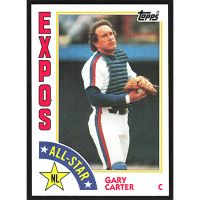 1984 Topps #393 Gary Carter All-Star