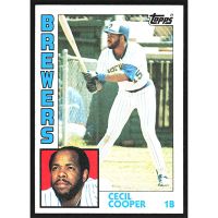 1984 Topps #420 Cecil Cooper