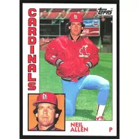 1984 Topps #435 Neil Allen