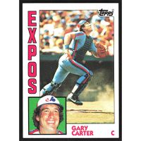 1984 Topps #450 Gary Carter