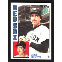 1984 Topps #472 Mike Brown