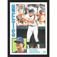 1984 Topps #492 Tucker Ashford