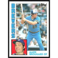 1984 Topps #528 Mark Brouhard