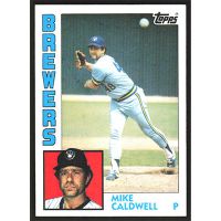 1984 Topps #605 Mike Caldwell