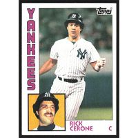 1984 Topps #617 Rick Cerone