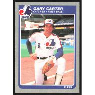 1985 Fleer #393 Gary Carter