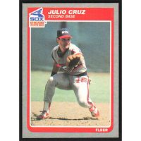 1985 Fleer #510 Julio Cruz