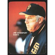 1985 Giants Mother's Cookies #1 Jim Davenport