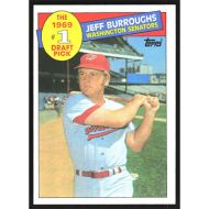 1985 Topps #272 Jeff Burroughs #1 Draft Pick