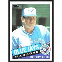 1985 Topps #411 Bobby Cox Team Checklist