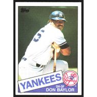 1985 Topps #70 Don Baylor