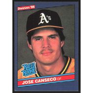 1986 Donruss #39 Jose Canseco Rated Rookie