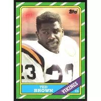 1986 Topps #295 Ted Brown