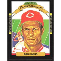 1987 Donruss #22 Eric Davis Diamond Kings