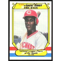 1987 Fleer Award Winners #11 Eric Davis