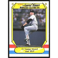 1987 Fleer Award Winners #9 Roger Clemens