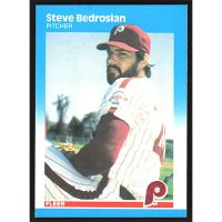 1987 Fleer Glossy #170 Steve Bedrosian