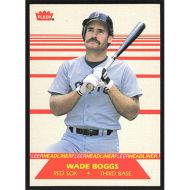 1987 Fleer Headliners #1 Wade Boggs