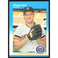 1987 Fleer #147 Chuck Cary