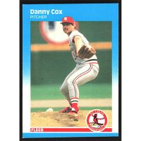 1987 Fleer #292 Danny Cox