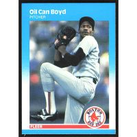 1987 Fleer #30 Oil Can Boyd