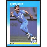 1987 Fleer #366 George Brett