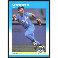 1987 Fleer #366 George Brett