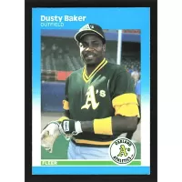 1987 Fleer #387 Dusty Baker