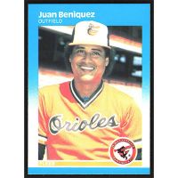 1987 Fleer #462 Juan Beniquez