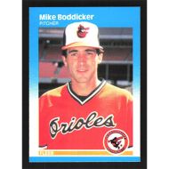 1987 Fleer #463 Mike Boddicker