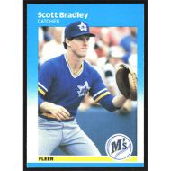 1987 Fleer #580 Scott Bradley