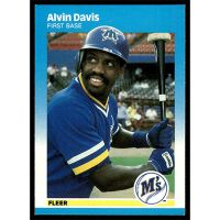 1987 Fleer #584 Alvin Davis