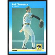 1987 Fleer #608 Pat Clements