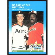 1987 Fleer #636 G. Davis/E. Murray Super Star Specials