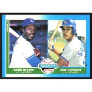 1987 Fleer #649 R. Bryant/J. Gonzalez Prospects