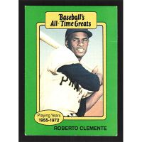 1987 Hygrade All-Time Greats #NNO Roberto Clemente