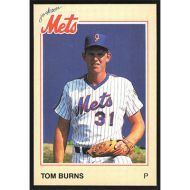 1987 Jackson Mets Feder #21 Tom Burns