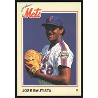 1987 Jackson Mets Feder #3 Jose Bautista