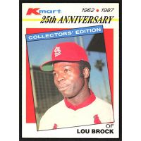 1987 K-Mart #13 Lou Brock