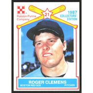 1987 Ralston Purina #10 Roger Clemens