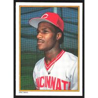 1987 Topps Glossy Send-Ins #44 Eric Davis